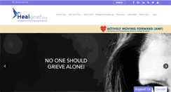 Desktop Screenshot of healgrief.org