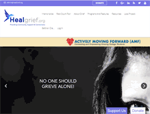 Tablet Screenshot of healgrief.org